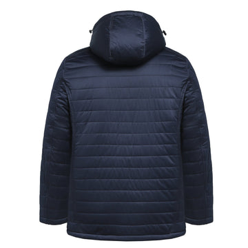Satin Packable Built-in Thermometer Padded Winter Jacket